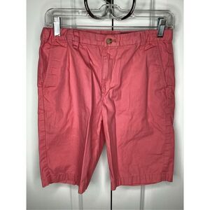 Boys Vineyard Vines‎ flat front cotton Chino Short size 18 pink